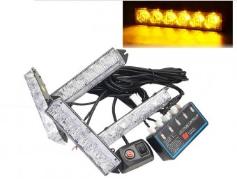Set 4 stroboscoape 6 LED/unitate MAR511 