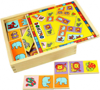 Bigjigs - domino pentru copii 