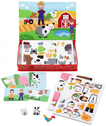 Bigjigs - joc magnetic - distractie in livada 