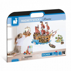 Hasbro - stiker de perete magnetic pirati 