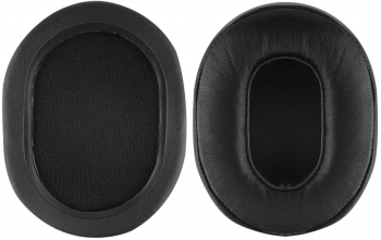 Set 2 bureti MTP pentru casti SteelSeries Arctis 3 / Arctis 5 / Arctis 7 / Arctis 9 Negru Protein Leather 