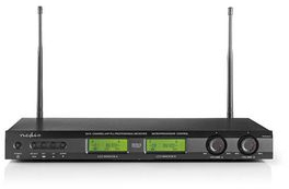 Sistem De Microfoane Wireless 16-canale 2 Microfoane Incluse Redare Pana La 6 Ore Nedis