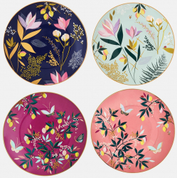 Set 4 farfurii desert Orchard 