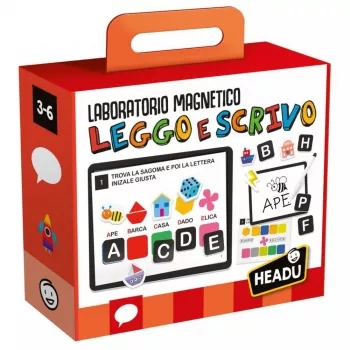 Joc magnetic Headu Teacher Tested - Sa invatam sa citim si sa scriem in engleza 