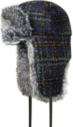 Caciula Kangol Wool Ushanka Gri 