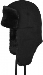 Caciula neagra Kangol Wool Ushanka 