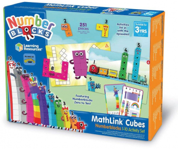 MathLink and reg Cubes Numberblocks Set de activitati de la 1 - 10