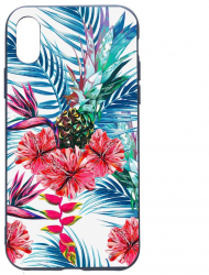 Husa Silicon Compatibila cu Huawei Y6 2019 / Y6s Tropical Ananas rezistenta la uzura Alaskan Blue AB 221 
