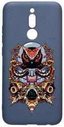 Husa Silicon Compatibila cu LG K40 / K12 Plus Astronaut Owl rezistenta la uzura Alaskan Blue AB 817 
