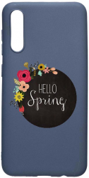 Husa Silicon Compatibila cu Xiaomi Redmi 9AT Hello Spring rezistenta la uzura Alaskan Blue AB 684 