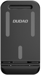 Suport pentru birou din metal ajustabil universal compatibil cu telefon sau tableta 128 x 67 5 x 12 2 mm Negru SOHO4526 