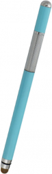 Stylus universal 2 in 1 pentru tableta telefon sau laptop cu touch screen Bleu SOHO4557 
