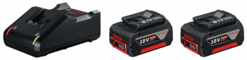 Pachet acumulatori si incarcator Bosch GBA 18 V 4.0 Ah si GAL 18V-40