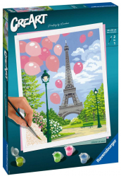 Pictura pe numere Ravensburger - Paris 