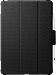 Husa AntiShock Book cover compatibila cu Apple iPad 10.2 2019 2020 2021 model Rugged Armor Pro Negru SOHO4675