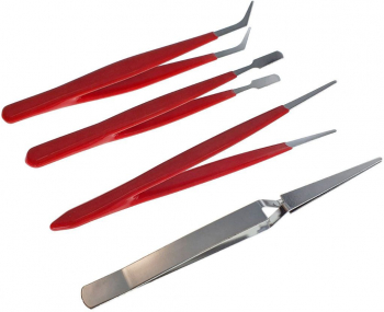 Kit 4 pensete izolate pentru reparatie dispozitive Rosu TCL-BBL5043 