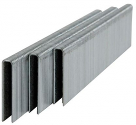 Set capse Powerplus KRT304022 1.2 x 6 X 22 mm pentru capsator Powerplus 1000 buc din zinc