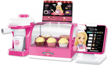 Joc pentru fete Coffe and Candy Shop cu aparat de cafea 5 bucati 