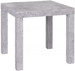 Masa gri imita marmura Sta patrata 45 cm pentru bucatarie hol linving exterior gratar 