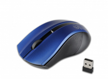 Mouse wireless optic 4 butoane receptor nano USB 2.4 GHz 1000 DPI Albastru SOHO4768 