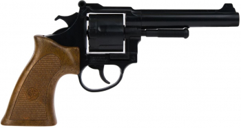 Pistol tip cowboy multicolor usor material metal si plastic 
