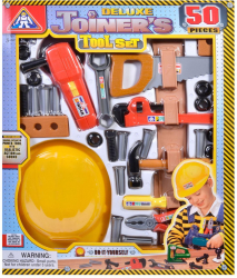 Set trusa multicolora de accesorii si unelte Sta format din 50 accesorii pentru copii 