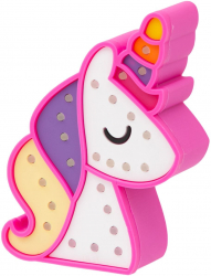 Unicorn pentru copii care are boxa luminite bluetooth 