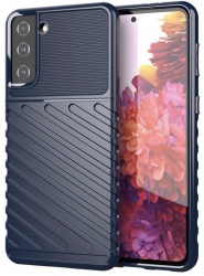 Husa tip bumper compatibila cu Samsung Galaxy S22 Ultra Bleumarin SOHO4900 