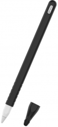 Husa tip capac high quallity compatibila cu Apple Pencil 2 material silicon Negru SOHO4904 