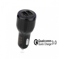 Incarcator auto Qualcomm Quick Charge 3.0 2 porturi USB 
