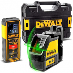 Set nivela laser 20m si telemetru cu laser 25m Dewalt 