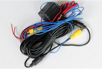 Cablu de alimentare si cablu video cu filtru stabilizator pentru camera marsarier Audi BMW Mercedes VW Skoda Seat si Porsche 