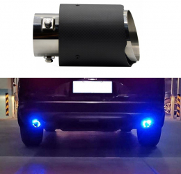 Ornament auto toba esapament LED universal 