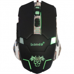 Mouse Optic Gaming 6D model Banda X2 interfata USB LED 800 - 3200 DPI Negru SOHO5047 