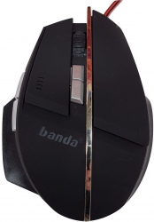 Mouse Optic Gaming 7D model Banda X3 interfata USB LED 800 - 3200 DPI Negru SOHO5049 