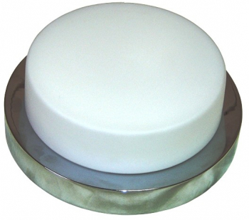 Plafoniera rotunda crom 23 5cm E27 2xE27 IP 20 