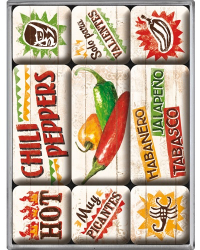 Set magneti - Chili Peppers