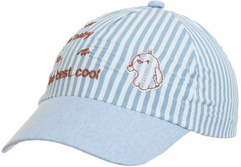 Sapca bebe baiat dungi PAMI SBB-1221-133 46 cm Bleu