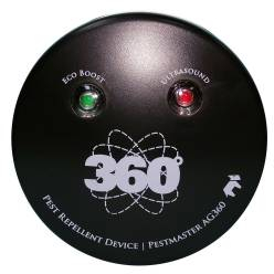 Aparat cu ultrasunete pentru alungat gandaci rozatoare Pestmaster AG-360 370 mp 