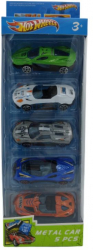 Set 5 masinute Hot Wheels multicolor metal 3 ani+ 1 64 