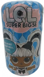 Papusa tip L.O.L surprise super big se the must beautiful i am albastru 16 cm 3 ani+
