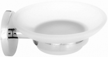 Suport Metalic cu Savoniera de Sticla Sanobi Clasic - D92DSA-02 
