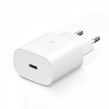 Incarcator 25W Samsung S10 S10+ S10 Lite USB-C EP-TA800EWE Alb 