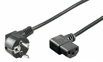 Cablu alimentare tip calculator la 90 grade 2m conductor cupru 