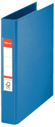 Caiet Mecanic A5 Esselte Standard 2 Inele Cotor 42 mm Albastru - LCMES47685 