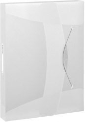Mapa Esselte Jumbo Vivida A4 Plastic cu Elastic Alb 