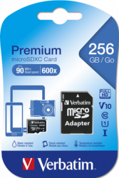 Card memorie Verbatim 44087 256GB Clasa 10