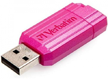 Stick usb Verbatim Store 'n' Go PinStripe 64GB Roz 