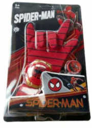 Manusa lansator Spider Man 25 cm culoare rosu 