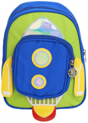 Rucsac baiat cu racheta PAMI RC-1221-382 Verde 